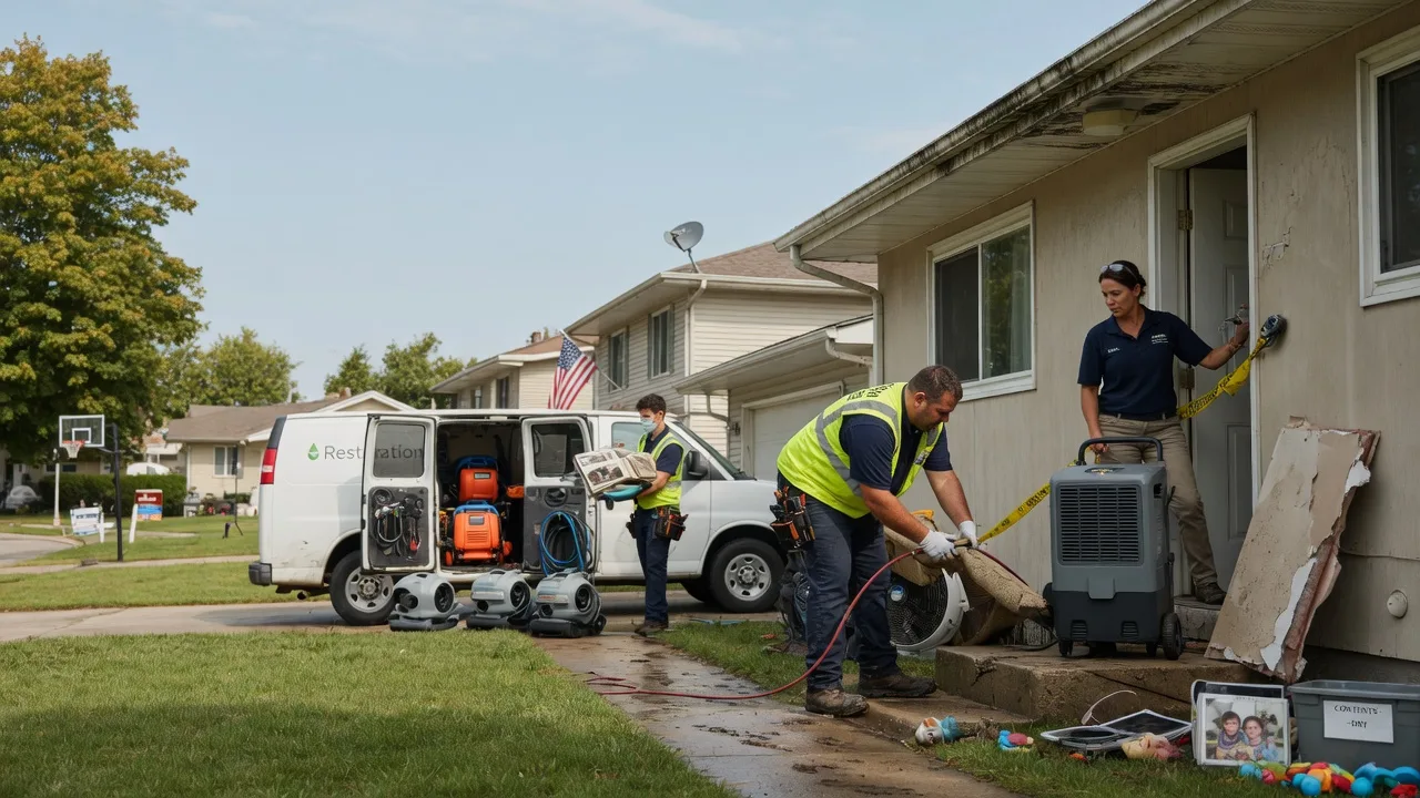 Water Damage Restoration in Albers, IL near me